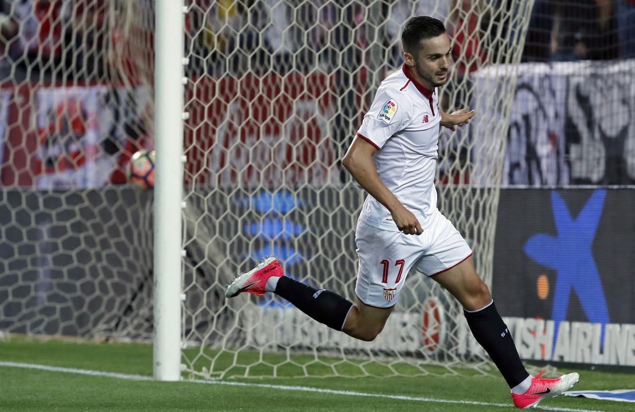 Para el equipo de Jorge Sampaoli era el gol que significaba mantenerse en la pelea por el cupo directo a la Champions League con el Atlético de Madrid, que si gana este fin de semana le sacará 5 puntos.