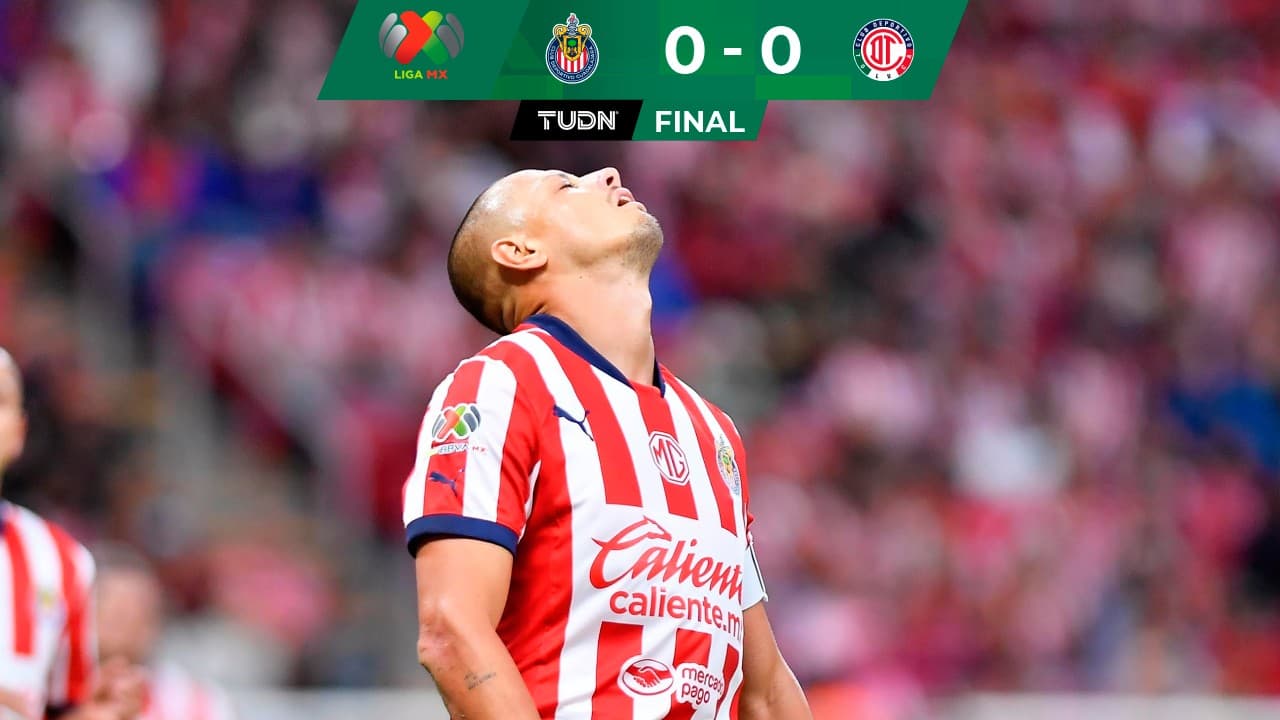 Chivas mantiene el empate frente a un reforzado Toluca