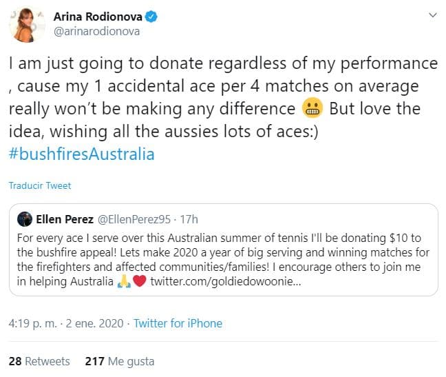 El 'Bad Boy' causó una revolución en redes sociales y el tenis asutraliano se volcó en apoyo para las donaciones.