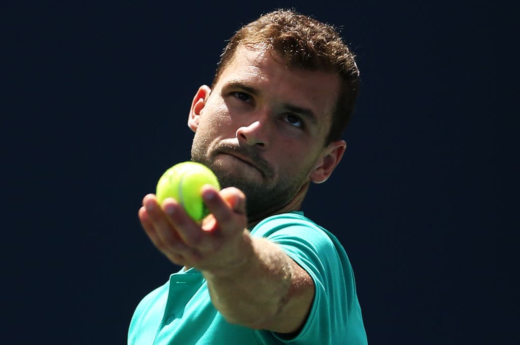 Dimitrov trató de darle la sorpresa a un jugador que llegó como el favorito por el buen paso que lleva en este momento.