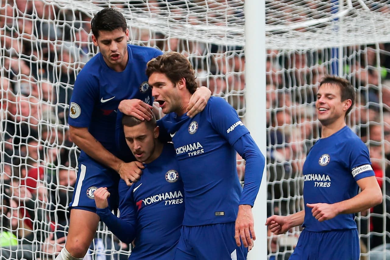 Hazard y Morata lanzan al Chelsea y desquician al Newcastle