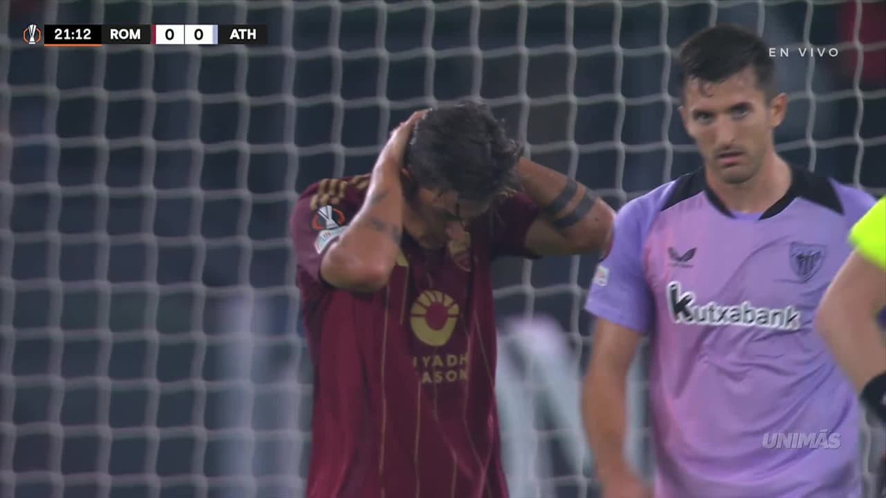 ¡La que se perdió Dybala!