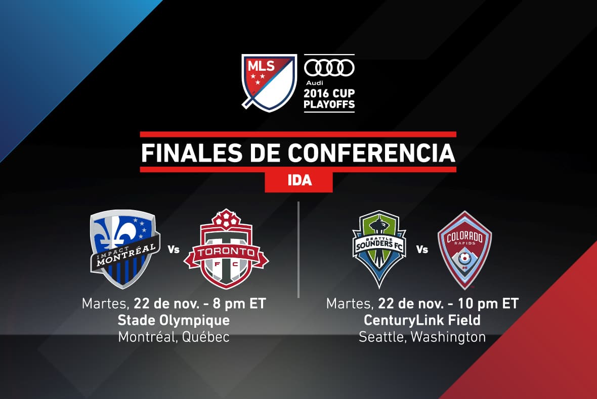 ¿Cómo se definirán las Finales de Conferencia de la MLS?