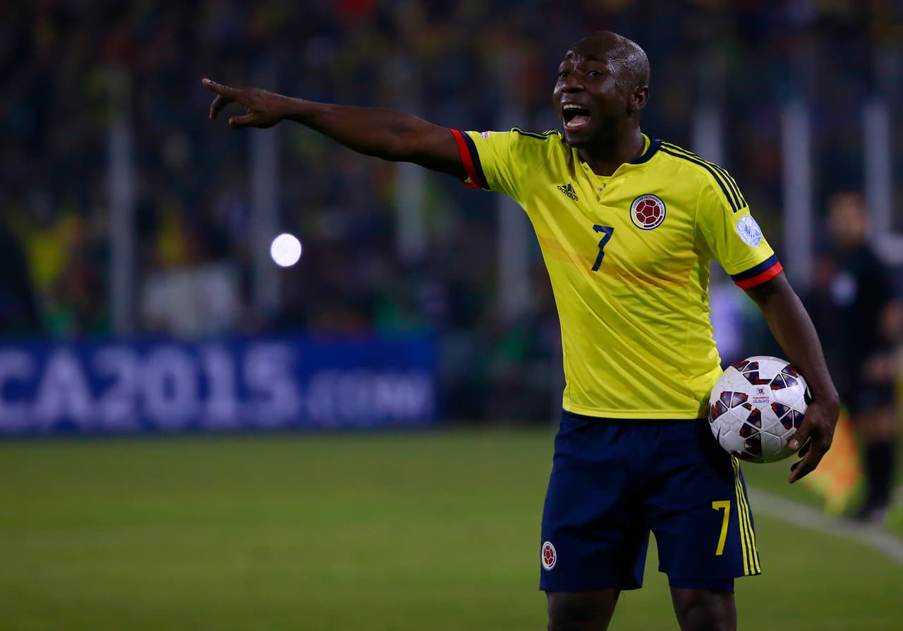 Arrestan a Pablo Armero de la selección de Colombia por violencia doméstica