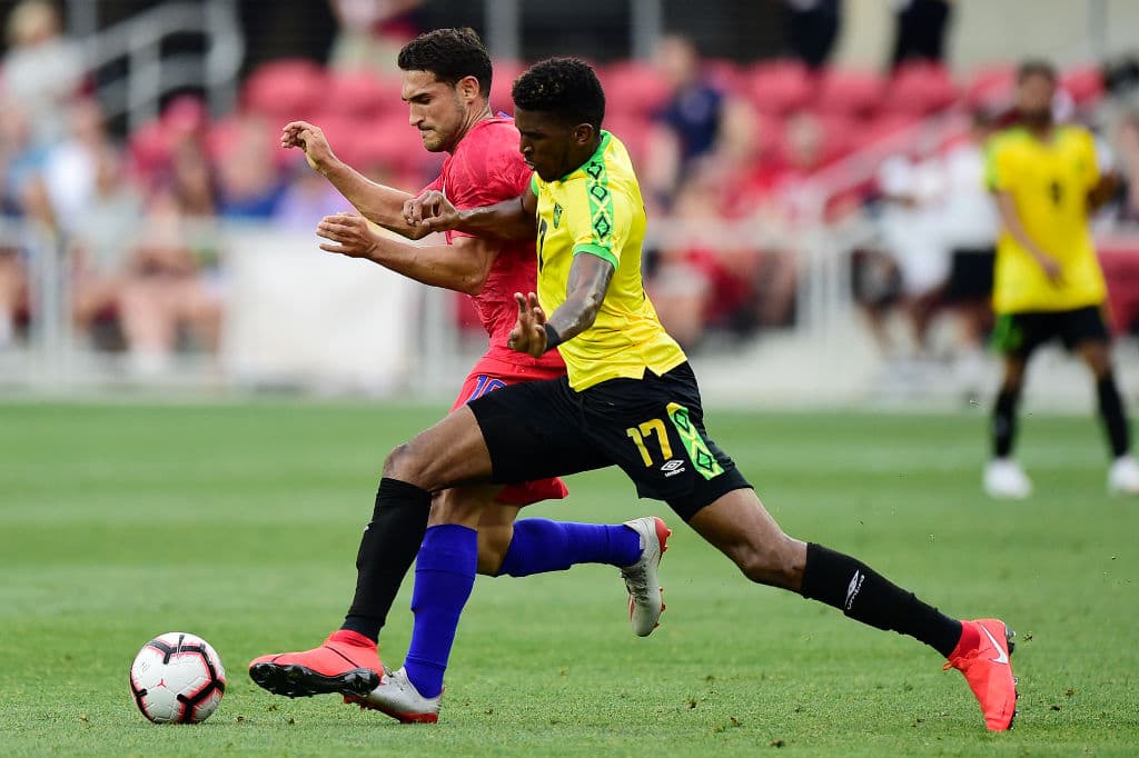 Las selecciones de Estados Unidos y Jamaica protagonizaron unos de los amistosos de este miércoles como preparación para la Copa Oro.