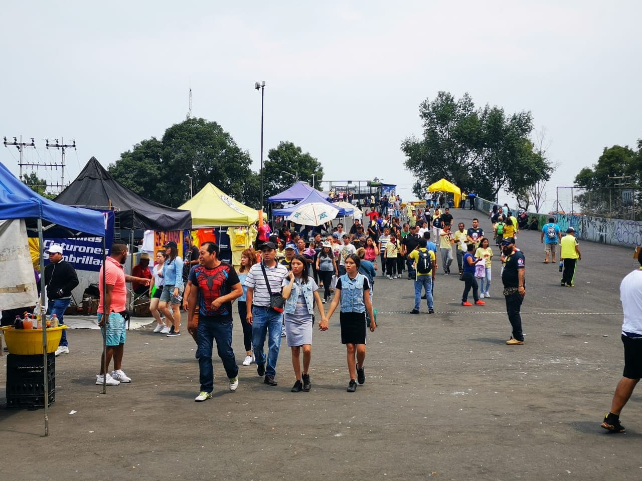 En el Estadio Azteca se vive la antesala de la Semifinal de la Liga MX Femenil Clausura 2019 entre América y Tigres.