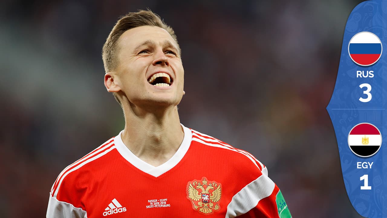 Rusia golea de nuevo y deja en coma a la Egipto de Salah