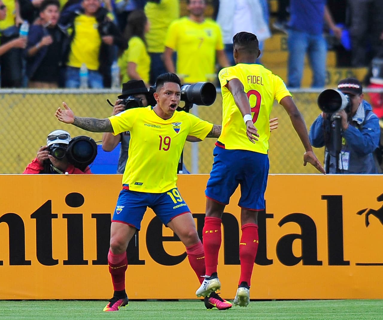 Entre los triunfos para tener en cuenta, el de Ecuador 3-0 contra Chile dejó destacado en el ataque a Fidel Martinez, de Pumas.