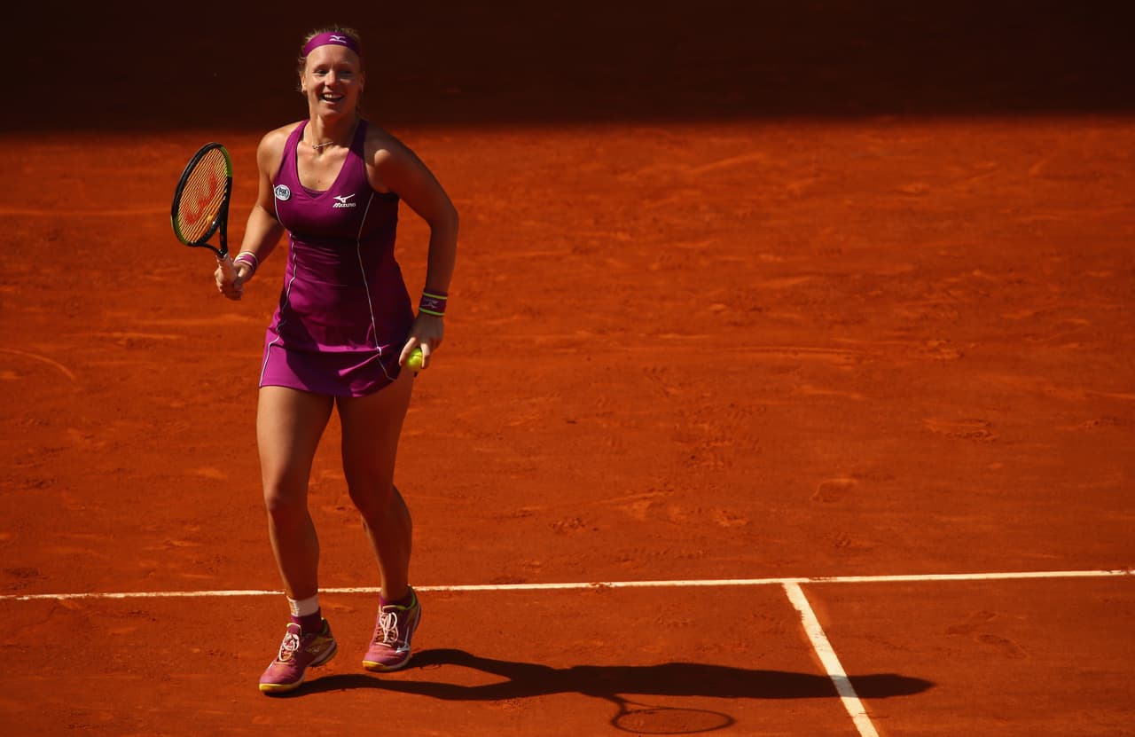 La ganadora en el 2011 y 2015 buscará su tercera corona en la final del sábado ante la belga Kiki Mertens, que eliminó previamente a la francesa Caroline Garcia por un doble 6-2.