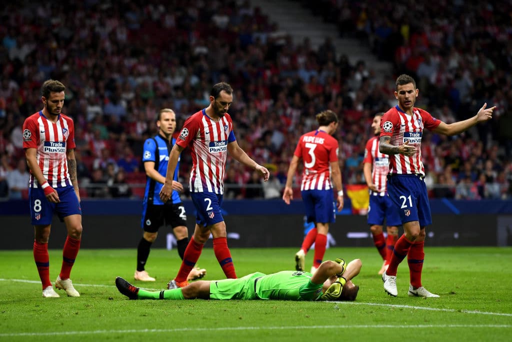 Esta imagen puede describir perfectamente lo que causó el gol de Groeneveld minutos antes del medio tiempo en los jugadores del equipo rojiblanco.