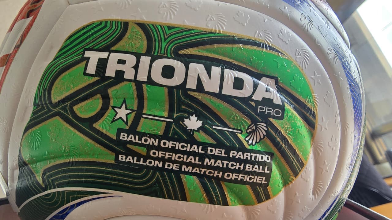 TRIONDA, balón oficial del Mundial 2026
