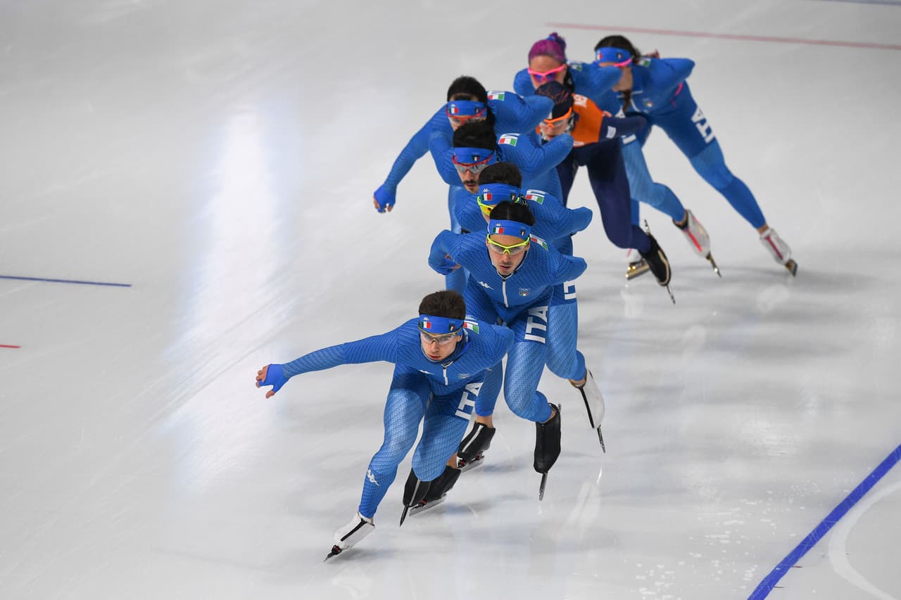 Espectaculares imágenes de la preparación y entrenamientos de los atletas en las diferentes disciplinas previo al comienzo de los Juegos Olímpicos de Pyeongchang 2018.
