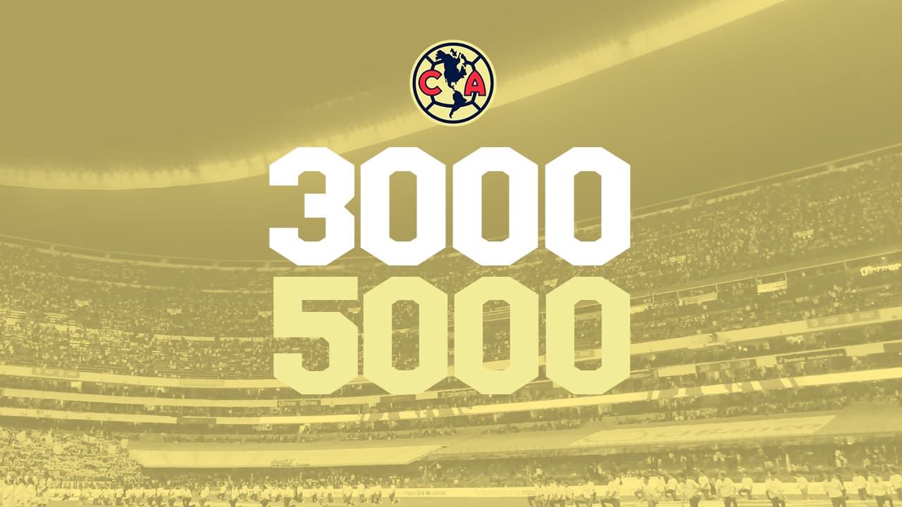 Un América histórico llegará a 3000 juegos y 5000 goles