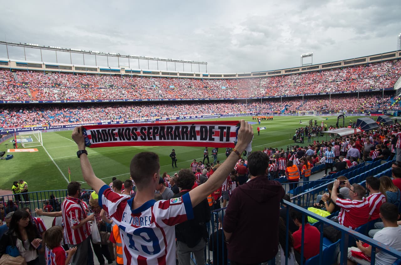 El estadio Vicente Calderón tuvo vid hasta la pasada temporada, para darle espacio a que la nueva casa de Atlético de Madrid fuera el Wanda Metropolitano.