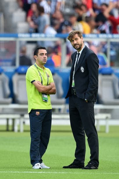 Los aficionados al fútbol pintaron el Olympiastadion de Berlín para alentrar a blaugrana y biaonconeros en la pelea por llevarse el trofeo de la Champions.