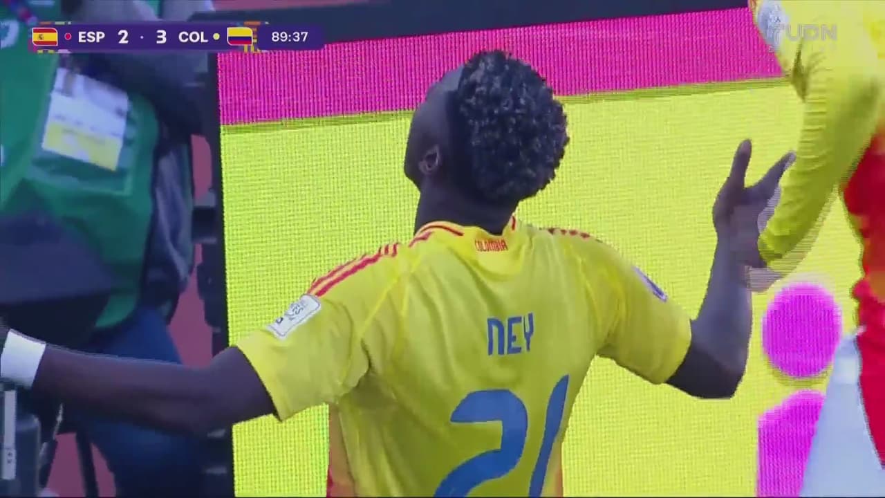 ¡Hat trick de Néiser Villarreal! Colombia se perfila al triunfo