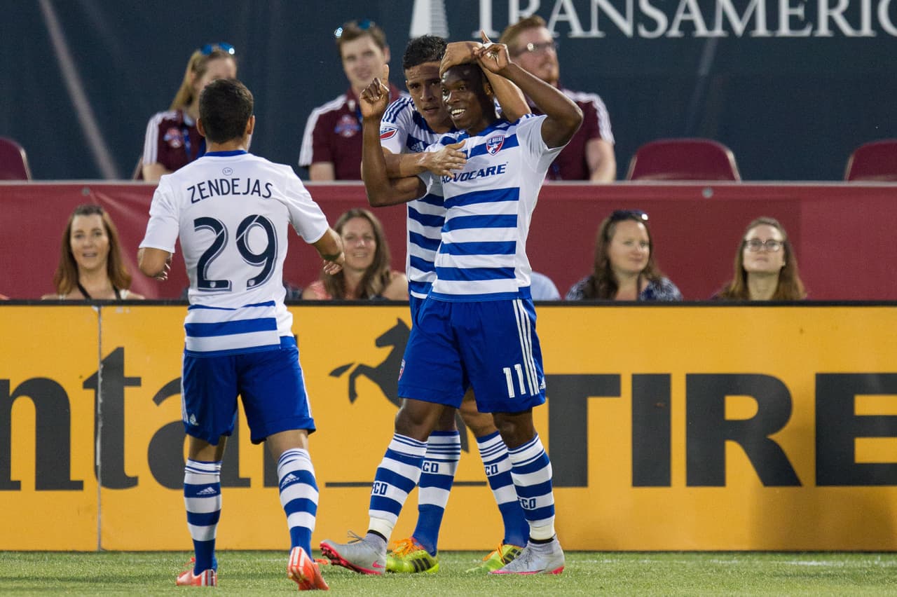 Fabián Castillo abrió el marcador para FC Dallas al minuto 71y parecía que dicho gol les daría la victoria.
