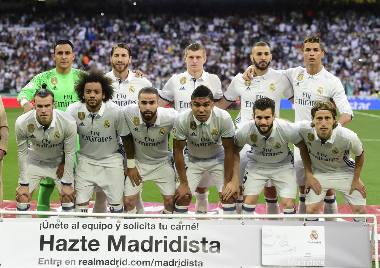 Contra el Barcelona en el último clásico español, jugó la BBC en un 4-3-3 muy evidente. Los tres mediocampistas son Casemiro, Luka Modric y Toni Kroos.