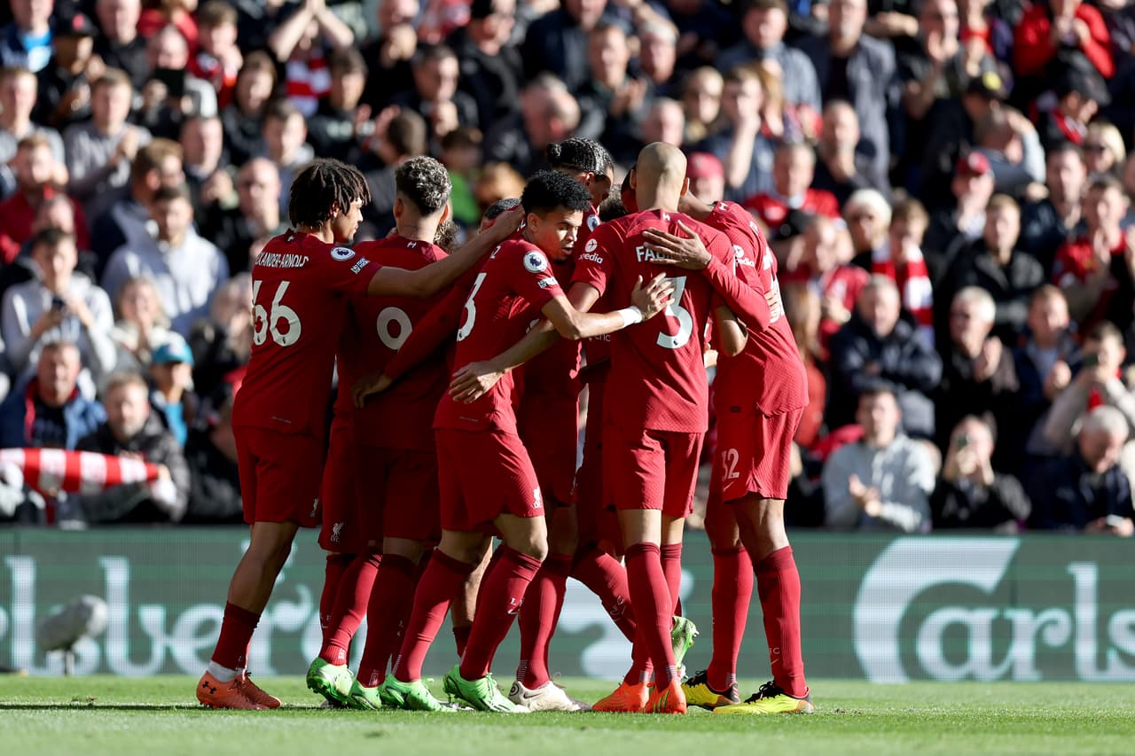 Liverpool y Brighton sostuvieron un partido lleno de goles que terminó con un empate 3-3.
