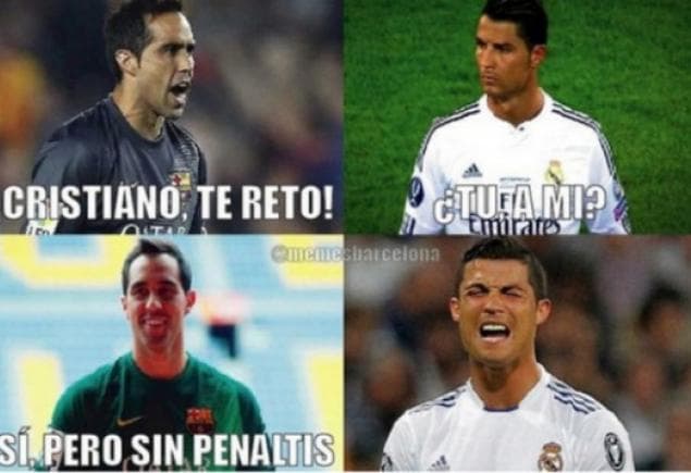 Memes de la goleada de Barça a Real Madrid