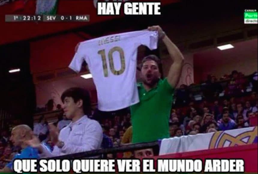 Memes de la goleada de Barça a Real Madrid