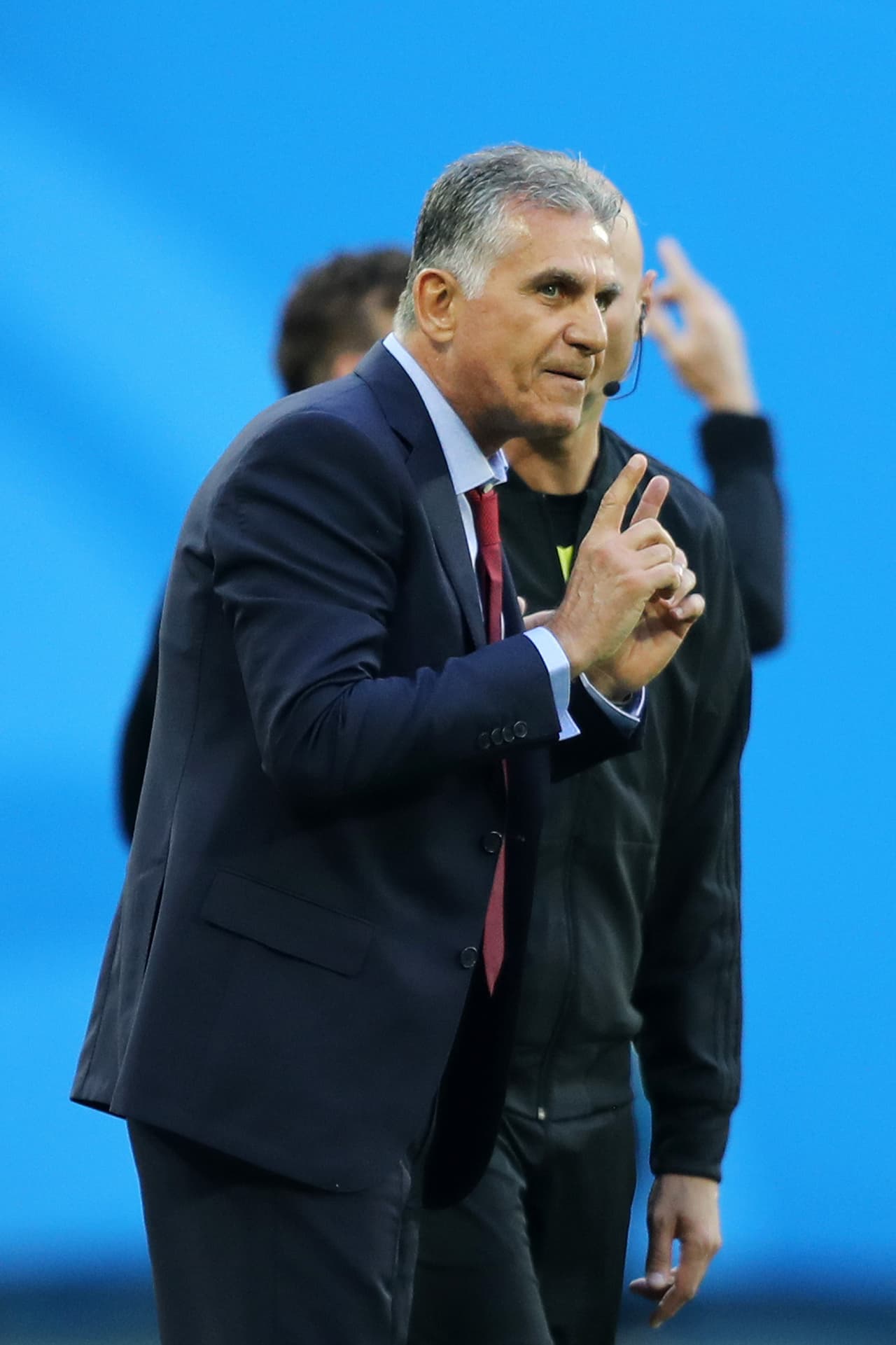 El técnico portugués Carlos Queiróz obtuvo con Irán su primera victoria en el juego de debut con un equipo en el Mundial.