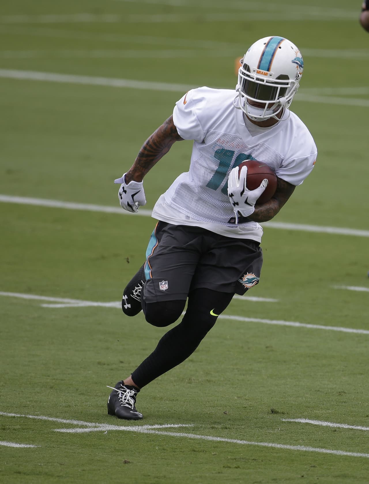 #5 Kenny Stills, Miami Dolphins: Esto sorprenderá a varios, pero muchos coordinadores defensivos son conscientes de su explosividad y potencial en grandes jugadas como amenaza vertical de los Dolphins (AP-NFL).