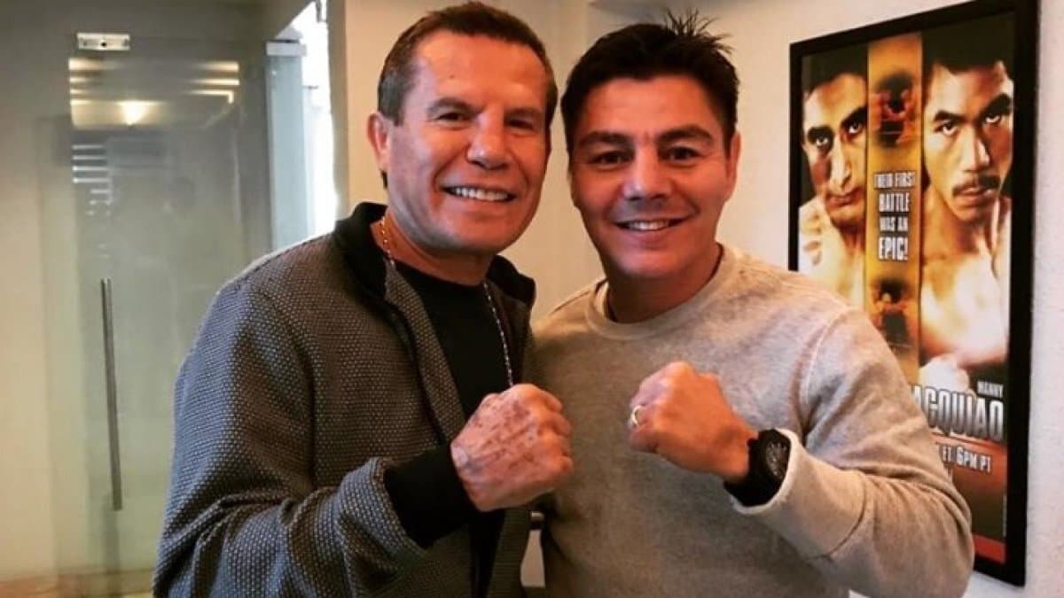 Jorge ‘el Travieso’ Arce se reconcilia con Julio César Chávez