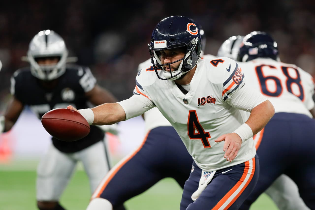 Los Raiders vencieron 24-21 a los Chicago Bears, en el estadio del Tottenham en Londres, y se ponen 3-2 en la temporada.