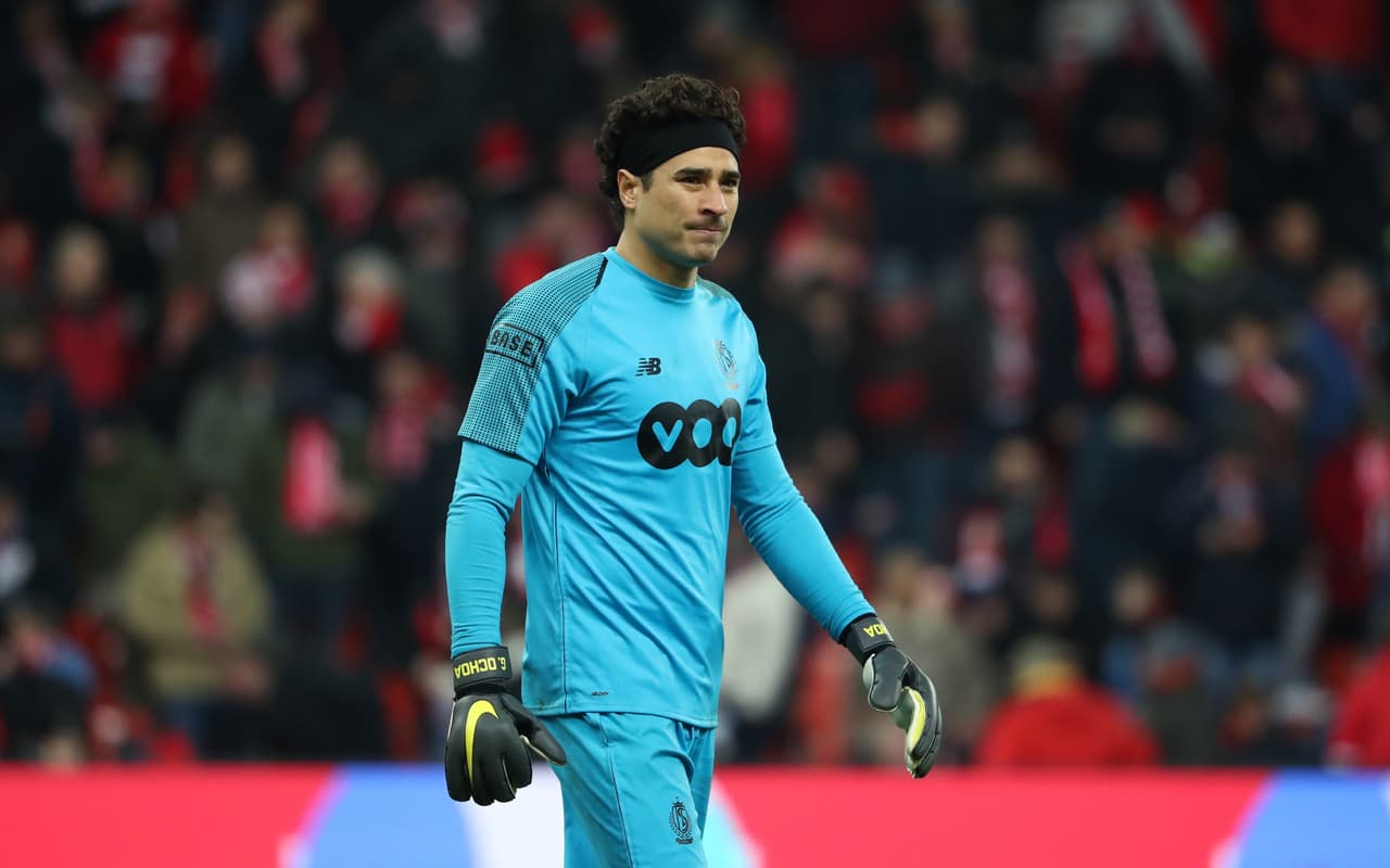 Guillermo Ochoa: este viernes también jugará el portero con el Standard en casa del Gent. El equipo de Lieja suma 46 puntos en el tercer puesto de la clasificación de la Pro League.