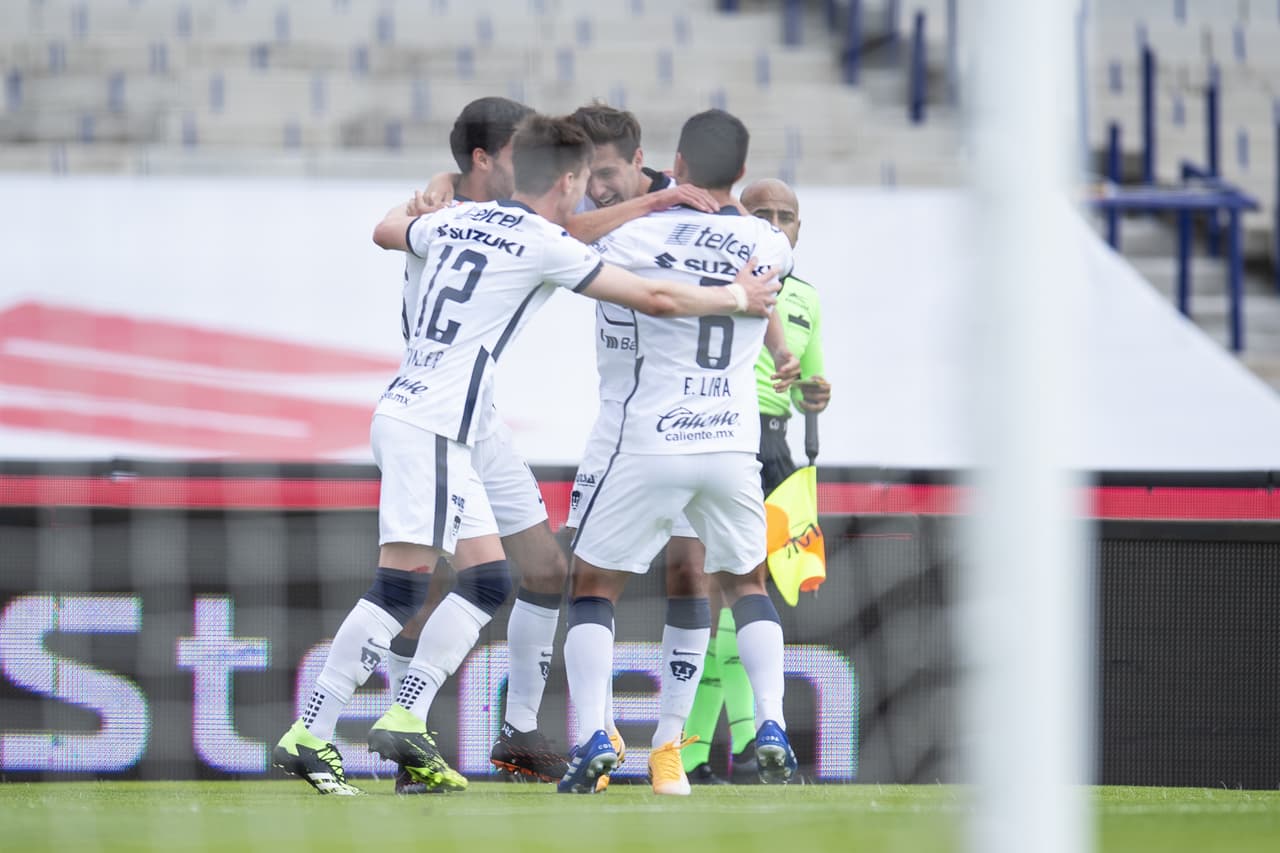 Con goles de Facundo Waller, Carlos Gutiérrez y Emmanuel Montejano, los Pumas de la UNAM se imponen como locales ante Mazatlán y consiguen su primera victoria en el torneo Guard1anes 2021.