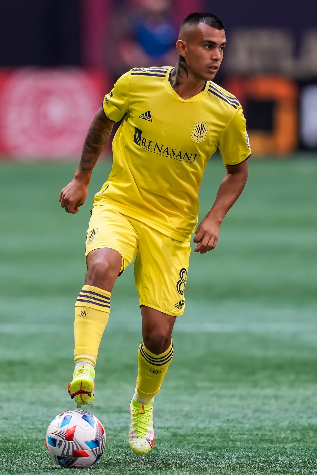 Randall Leal marcó uno de los tantos del equipo amarillo.
<br>