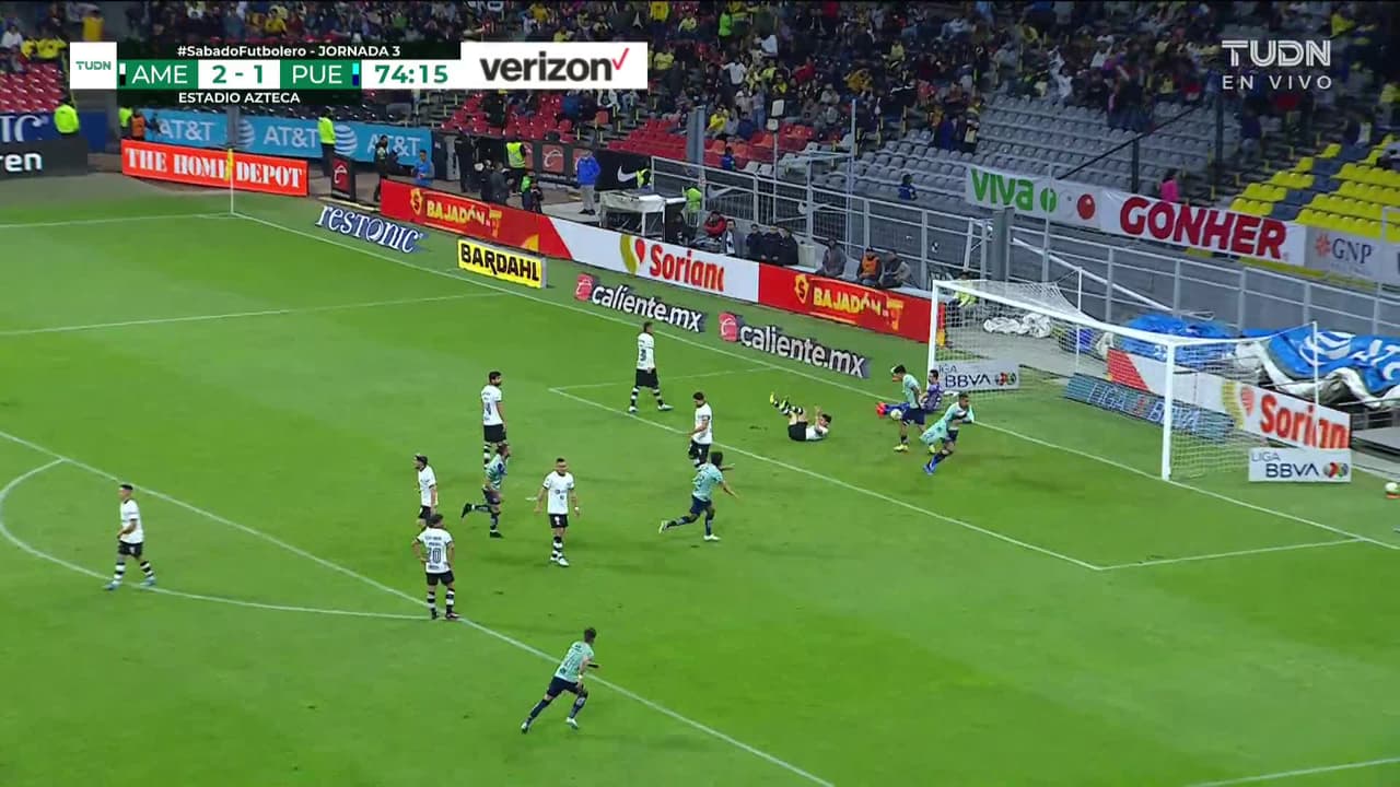 ¡GOOOL! Emanuel Gularte anota para Puebla.