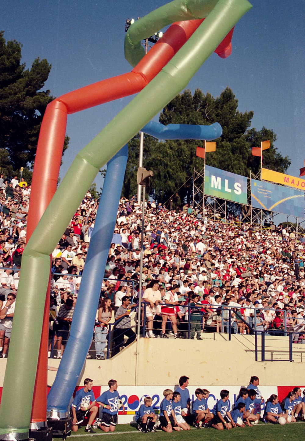 En las tribunas la pasión de los aficionados estadounidenses se hizo notar.