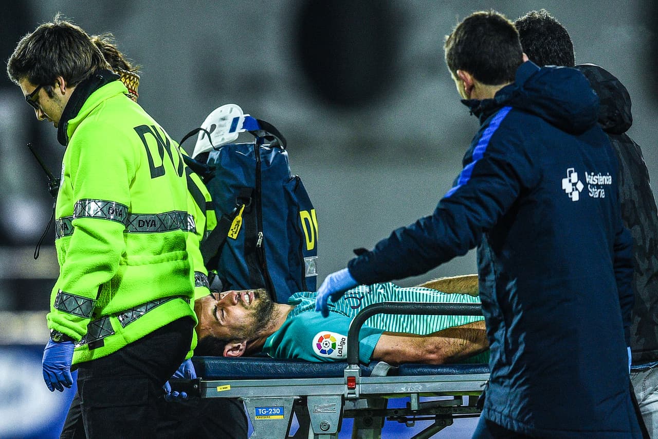 Busquets realizó pruebas médicas para conocer el alcance de su lesión