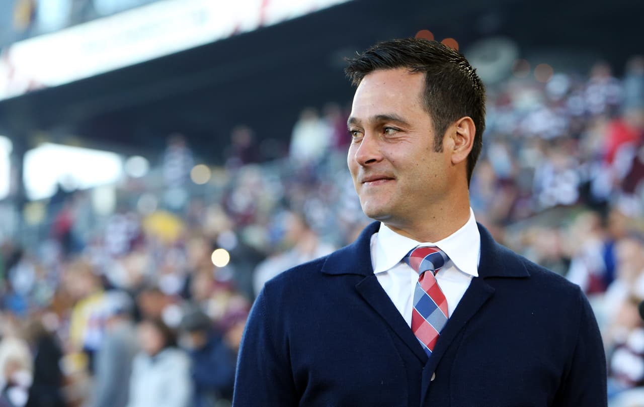 Mike Petke fue designado como el mejor entrenador de la semana. El exhombre fuerte de los Red Bulls tomó a Real Salt Lake y sus dos partidos oficiales fueron victorias para el club del estado de Utah. En su teórico banco de suplentes lo acompañarían Joe Bendik (Orlando City), Tim Parker (Vancouver Whitecaps), Dax McCarty (Chicago Fire), Bastian Schweinsteiger (Chicago Fire), Alex Muyl (New York Red Bulls), Kevin Molino (Minnesota United) y David Villa (New York City FC). (Crédito: USA Today Images)
