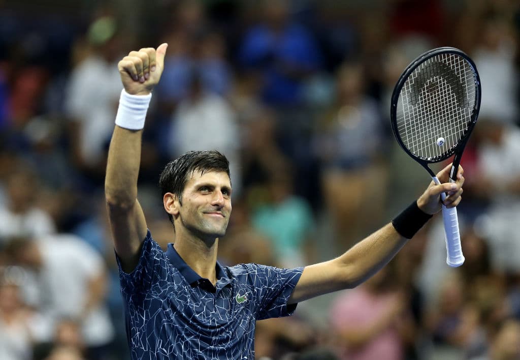 El serbio Novak Djokovic tuvo que irse a cuatro reñidos sets para eliminar al estadounidense Tennys Sandgren. El exnúmero uno del mundo ganó por 6-1, 6-3, 6-7 y 6-2.