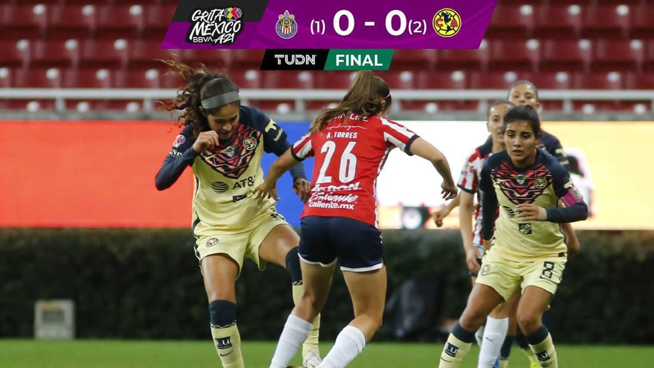 América elimina a Chivas en la Liga BBVA MX Femenil