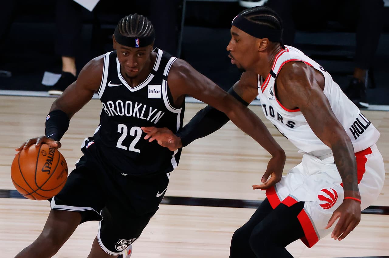 Los actuales campeones de la NBA toman ventaja frente a a los Nets luego de vencer 134-110.