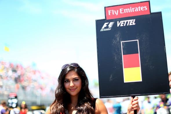 La carrera de autos más importante del mundo, debe tener a las mujeres más hermosas de todo el planeta. Te presentamos este collage de diosas de la F1.