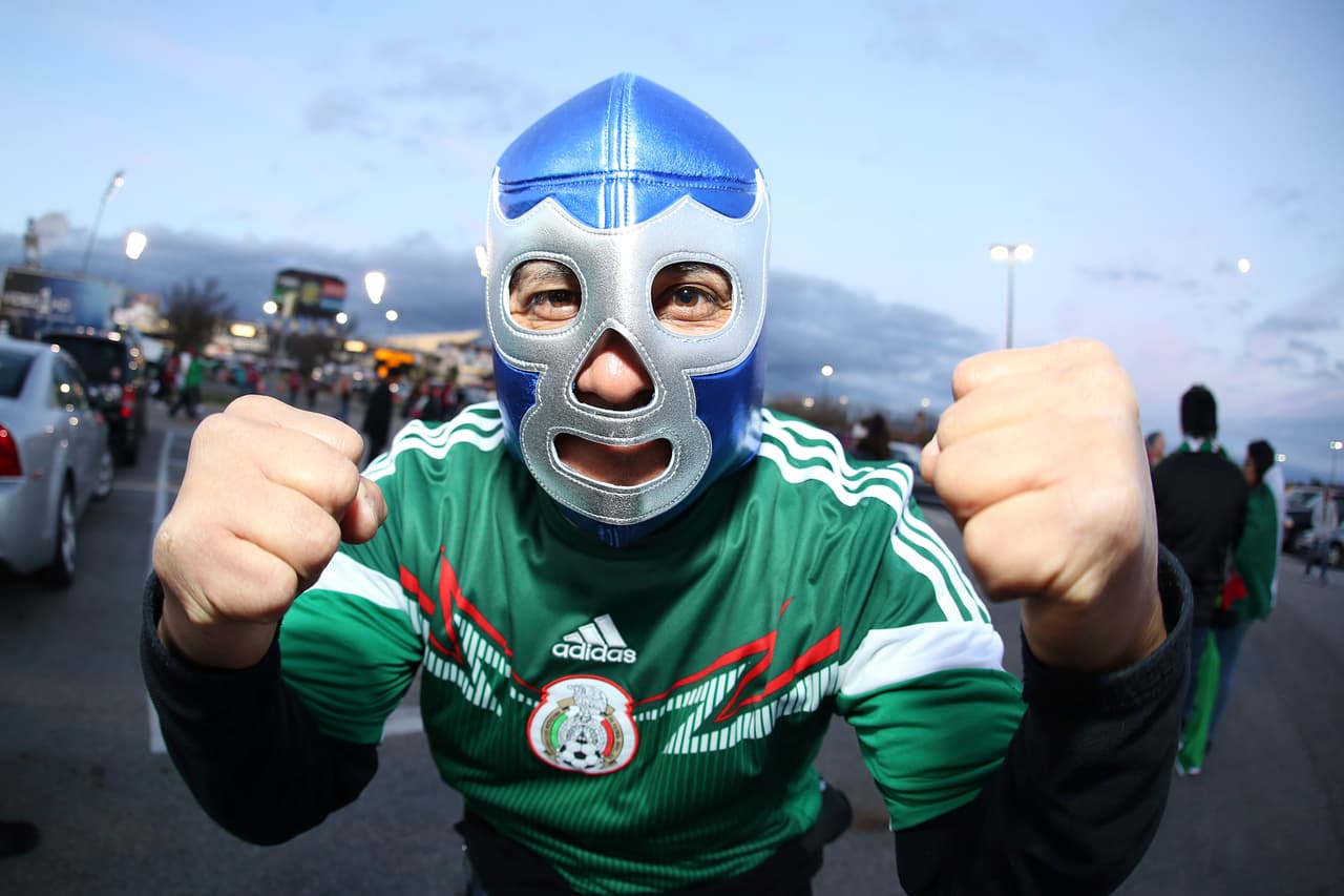 Las máscaras son un atuendo típico en los fanáticos mexicanos en los Mundiales de fútbol, pero en Rusia 2018 fueron prohibidas. Acá algunas de las que han pasado en medio del apoyo de los hinchas.