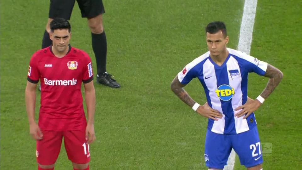 Highlights: Hertha Berlin at Bayer 04 Leverkusen on December 18, 2019