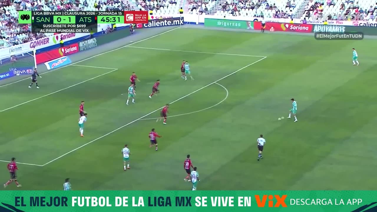 ¡Bombazo de Salvador Mariscal! Por encima del arco de los Rojinegros