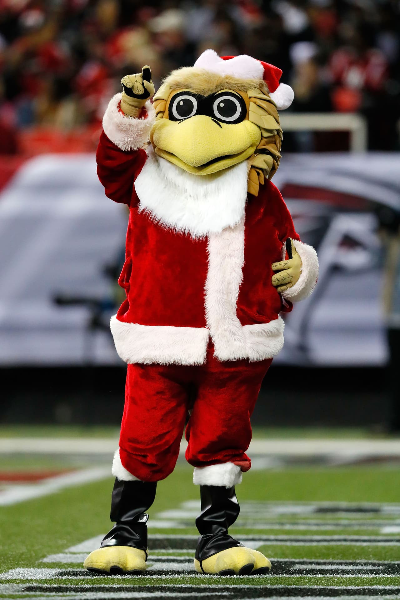 El colorido del fútbol americano en la NFL tuvo la belleza de las porristas como un punto de referencia, en medio de festividad navideña. Los fanáticos también le pusieron su toque particular a la fiesta.