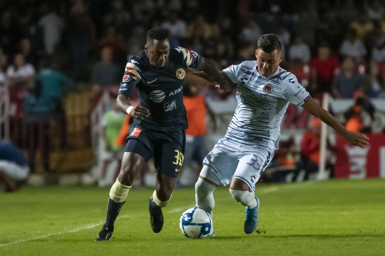 Con triplete de Henry Martin y goles de Nico Castillo y Bruno Valdez, el américa golea 05- en su visita al Veracruz.