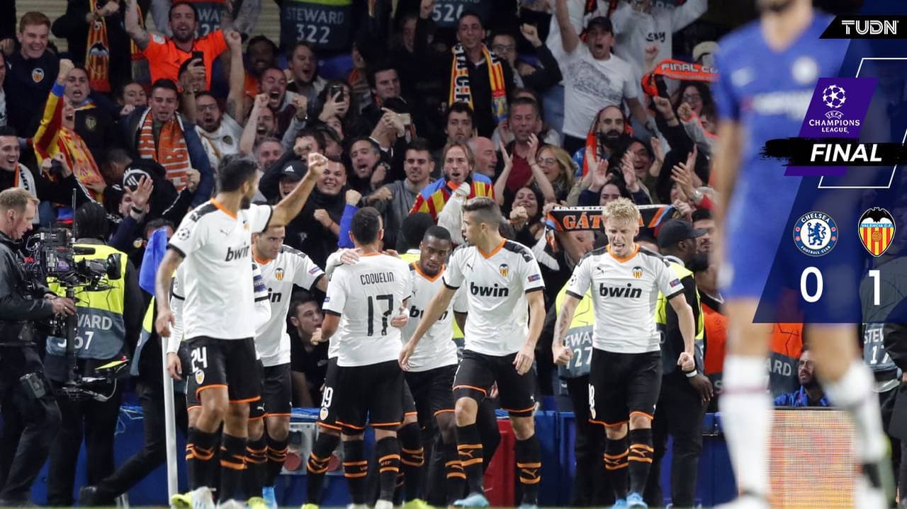 Valencia da la sorpresa ante el Chelsea en Inglaterra