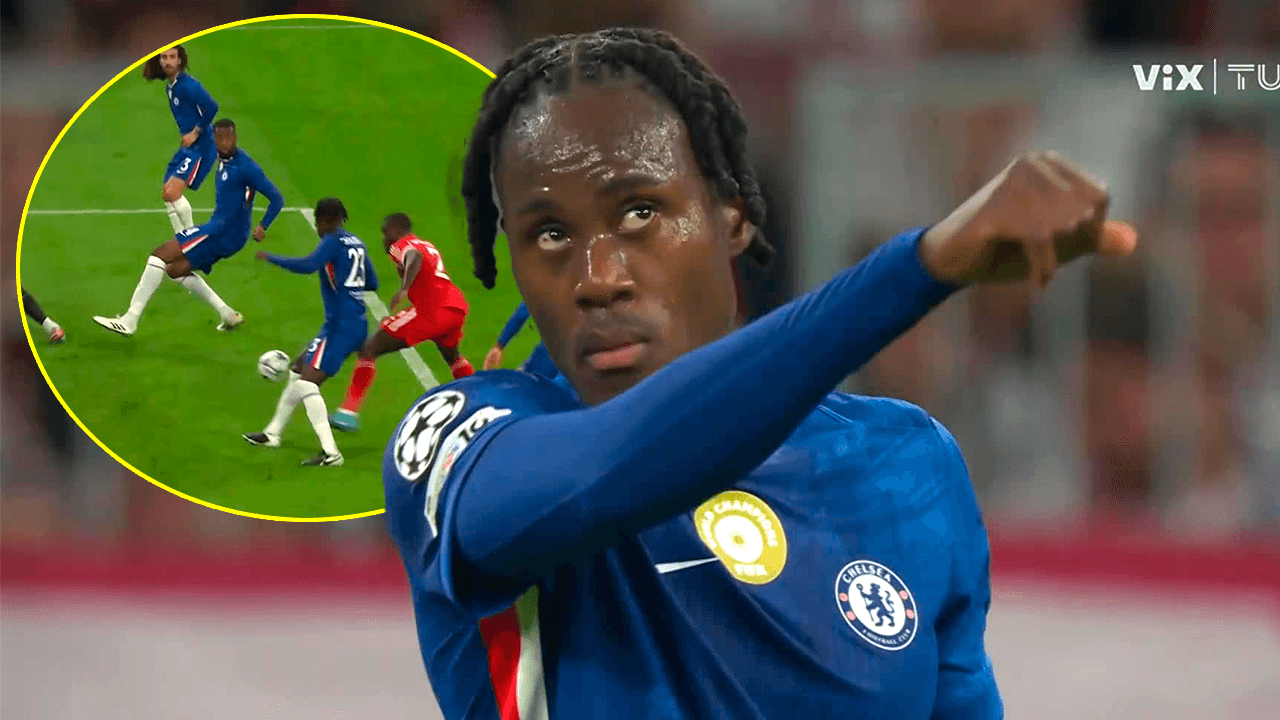 ¡Trevoh Chalobah le regala un gol increíble al Bayern!