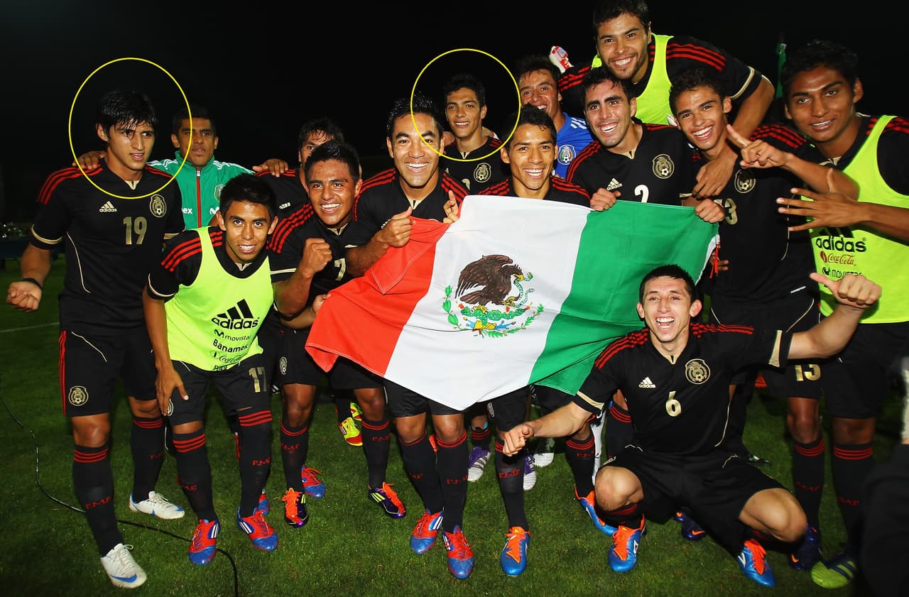 México ganó el Torneo de Toulon. Lo que nadie supo fue que Jiménez le ganó la competencia por el puesto a Alan Pulido, entonces promesa de los Tigres.