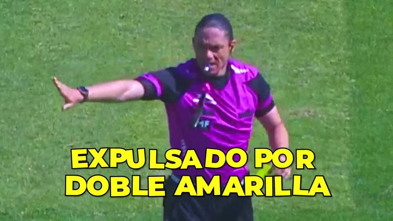 ¡Tarjeta roja para Santos! Doble amarilla y a las regaderas