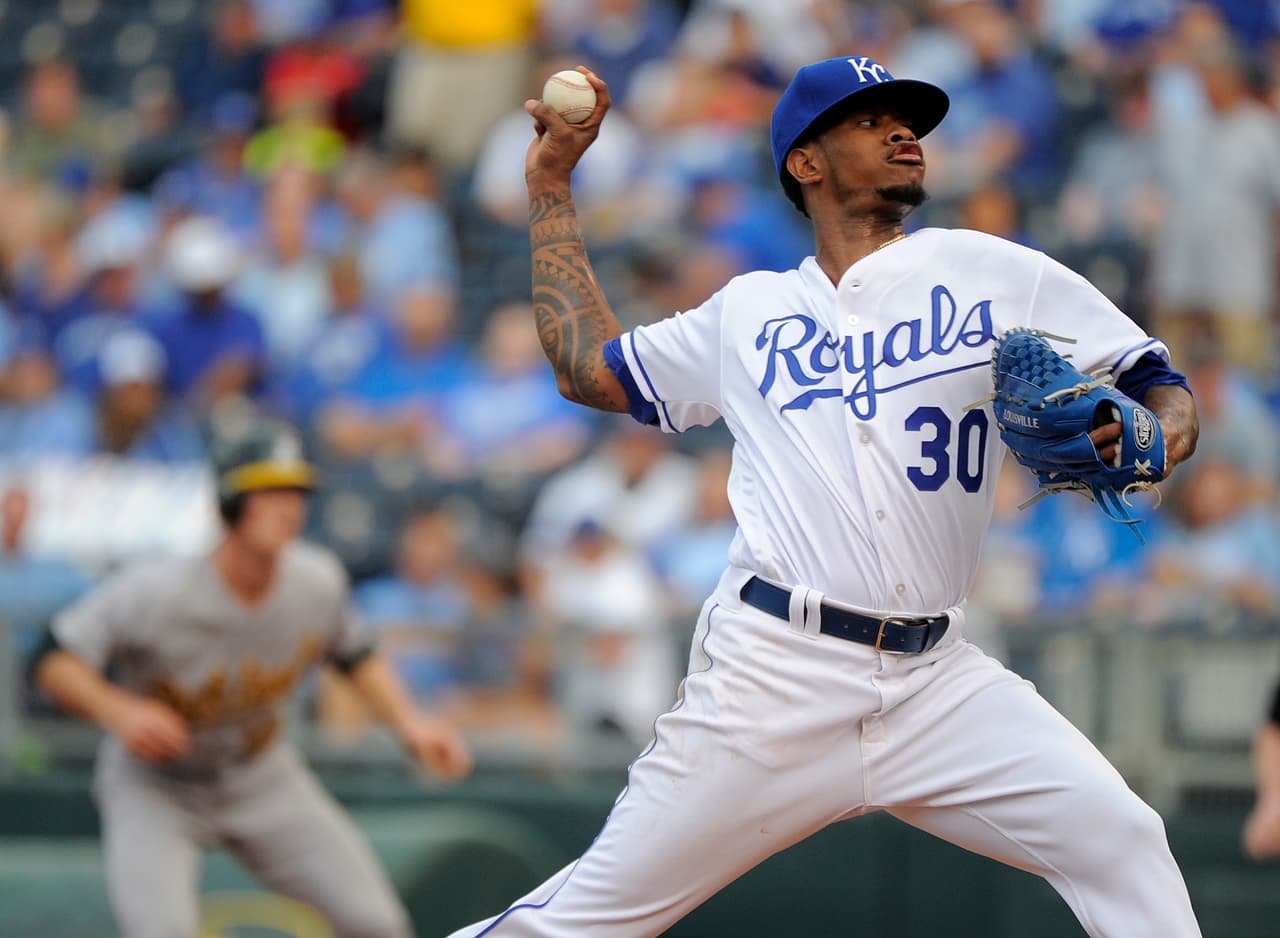 El lanzador dominicano Yordano Ventura fue uno de los pilares en la consecución del título de la Serie Mundial en 2015 de los Kansas City Royals.